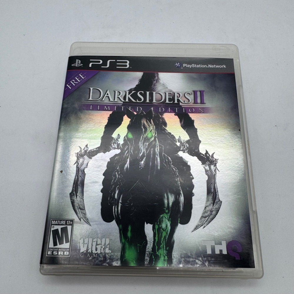 Darksiders II Limited Edition Sony PlayStation 3 PS3 Game 2012 THQ Vigil Games